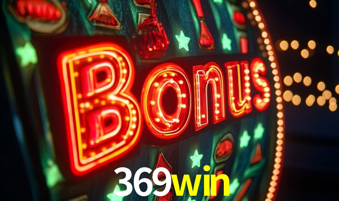 Bônus de Boas-vindas 369win
